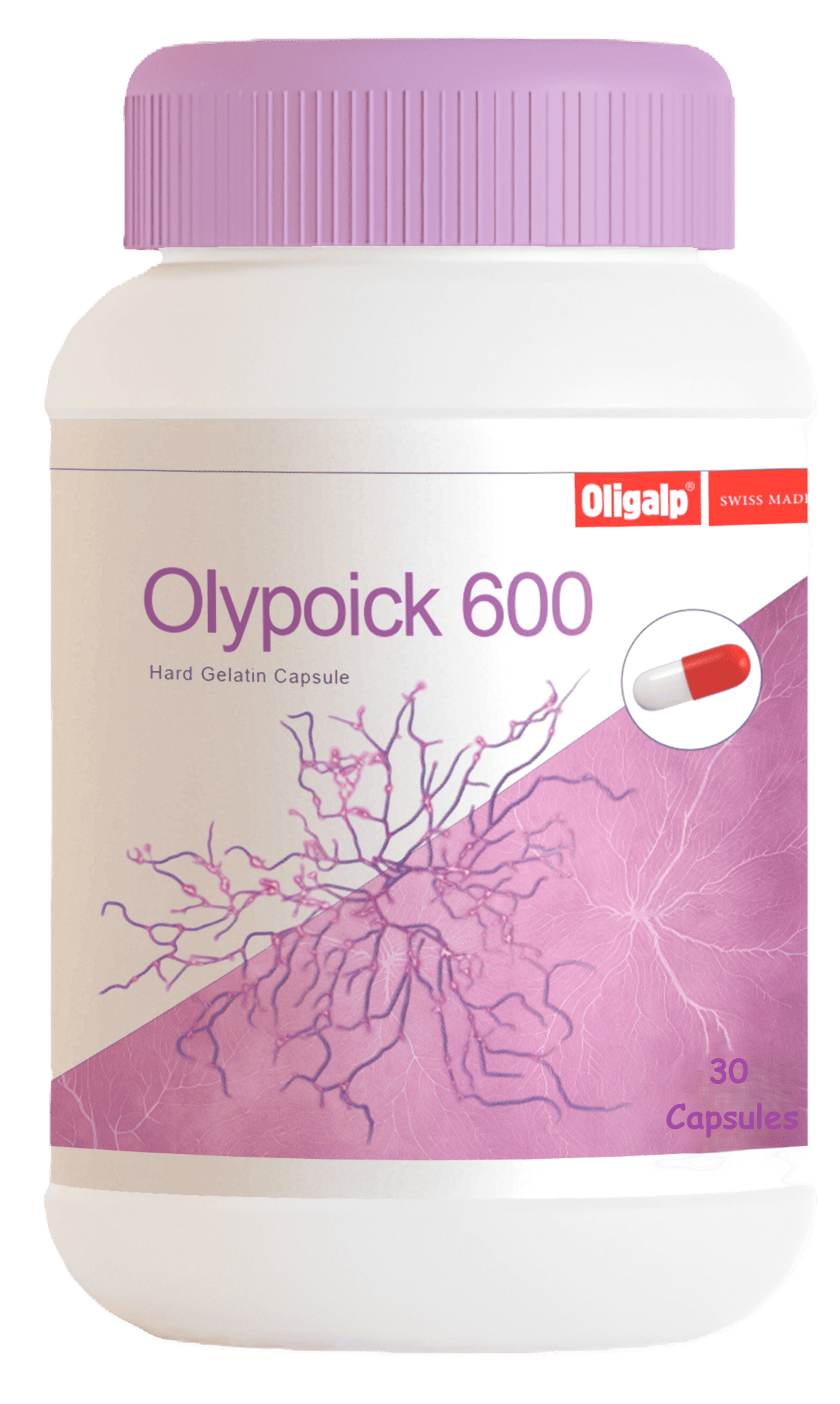 Oligalp Olypoick 600 — front of bottle